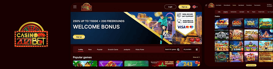 Casino2021Bet Bonus
