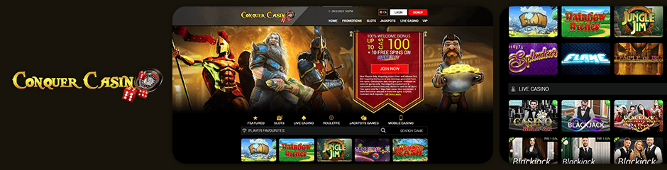 Conquer Casino Bonuses