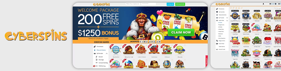 Cyber Spins Casino Bonus