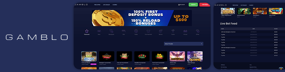Gamblo Casino Bonus