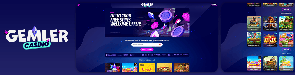 Gemler Casino Bonuses