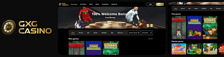 GXGBet Casino Bonuses