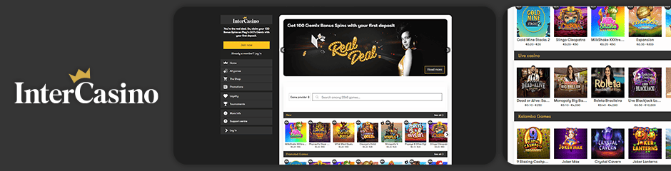 intercasino casino top 10 bonus