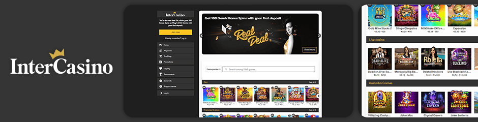 intercasino casino top 10 bonus