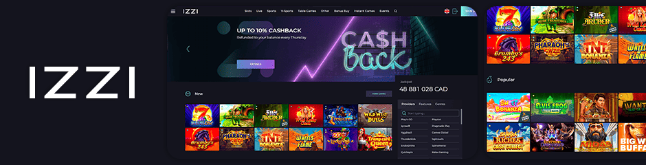 Izzi Casino Bonuses