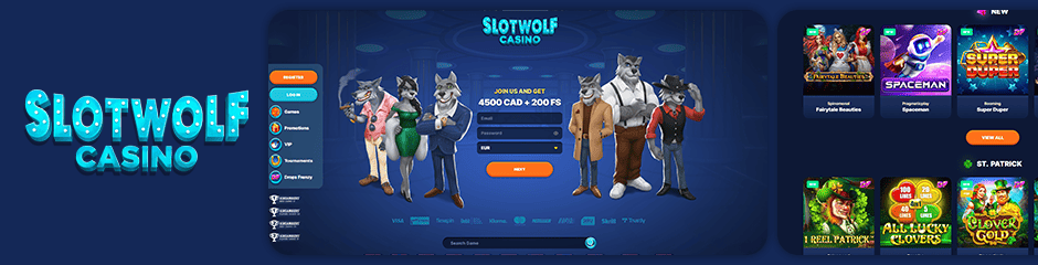 Slotwolf Casino Bonuses