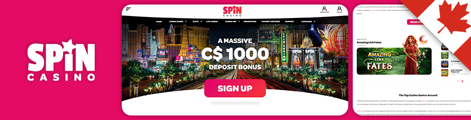 spin casino bonus