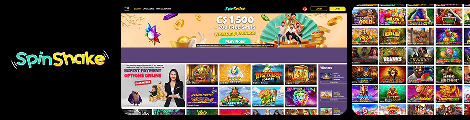 spinshake casino top 10 bonus