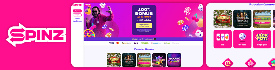 Spinz Casino Bonuses