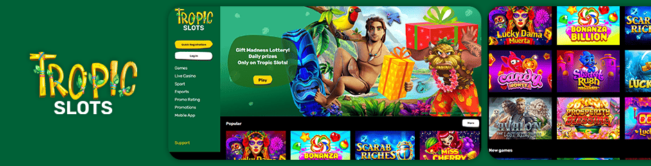 Tropic Slots Casino Bonuses