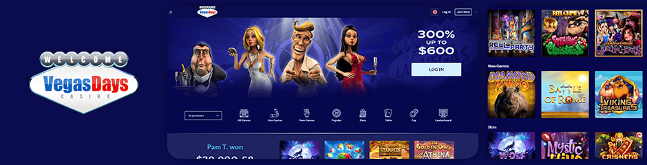 vegas days casino bonus top 10