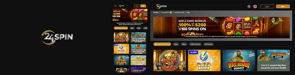 24Spin Casino Bonus