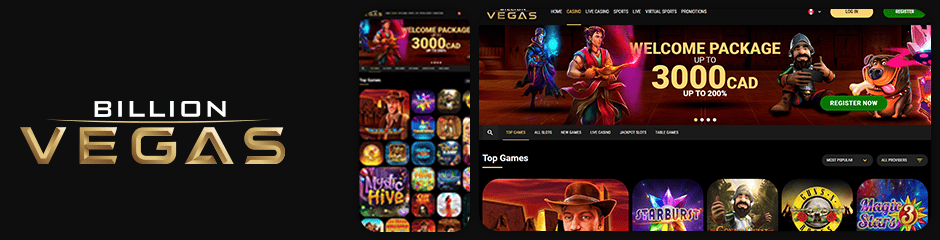 BillionVegas Casino Bonus