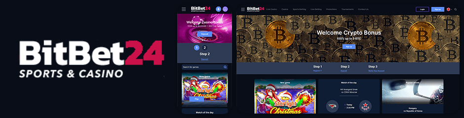 Bitbet24 Casino Bonuses