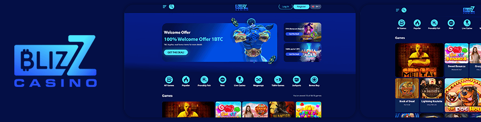 Blizz.io Casino Bonuses