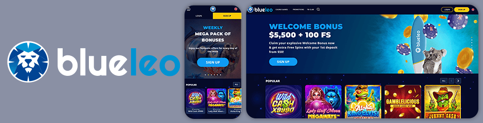 BlueLeo Casino Bonuses