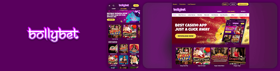 Bollybet Casino Bonuses