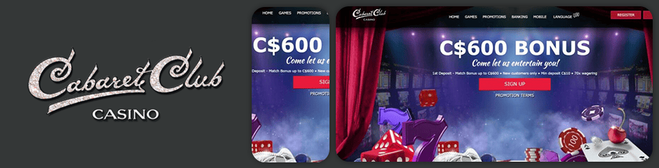 Cabaret Club Casino Bonus