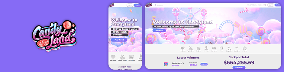 Candyland Casino Bonuses