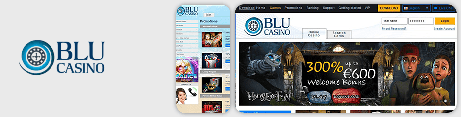 Casino Blu bonus
