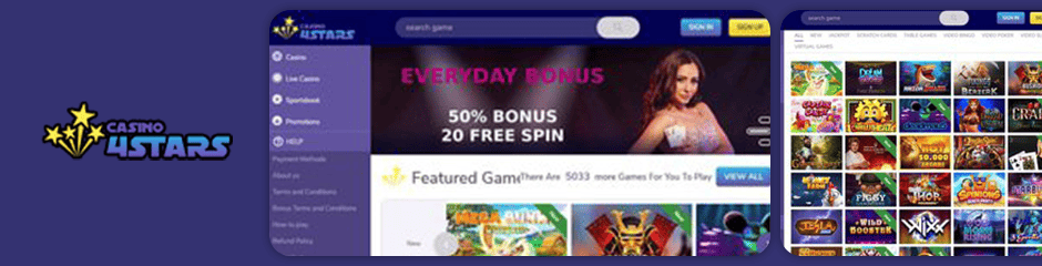 Casino4Stars Bonus