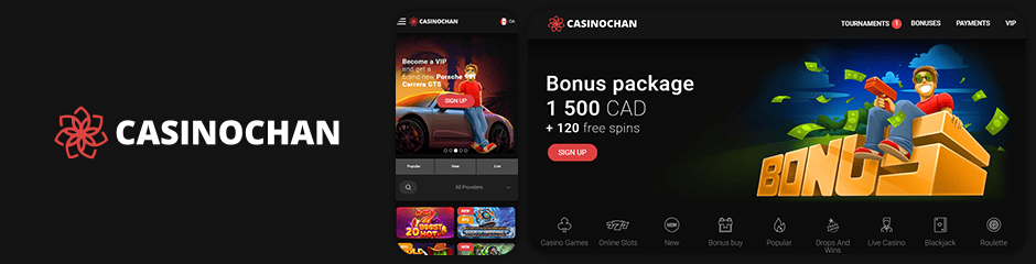 casinochan top 10 bonus