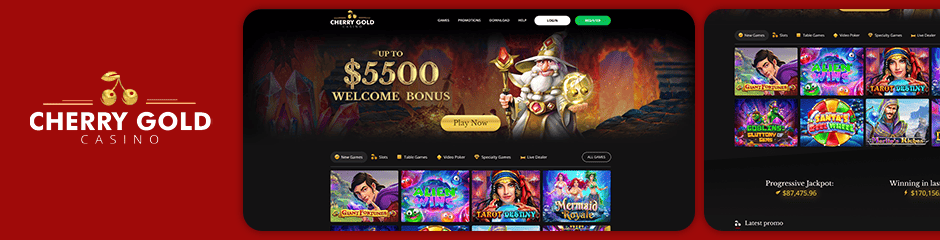 Cherry Gold Casino Bonuses