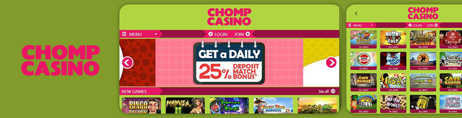 chomp casino bonus top 10