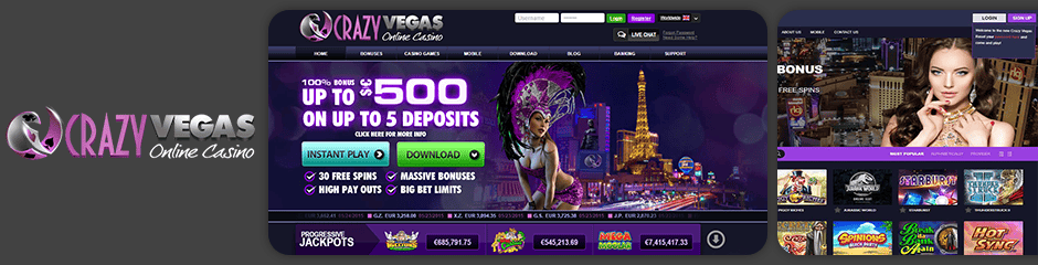 Crazy Vegas Casino Bonus