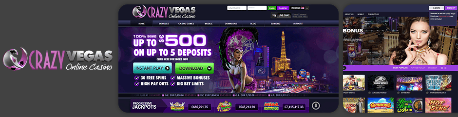 Crazy Vegas Casino Bonus