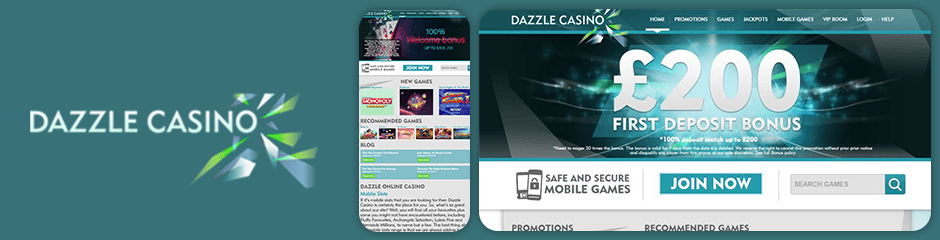 Dazzle Casino Bonus