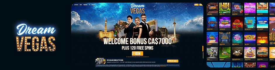 dream vegas casino bonus top 10