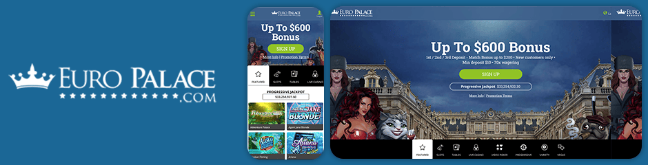 Euro Palace Casino bonus