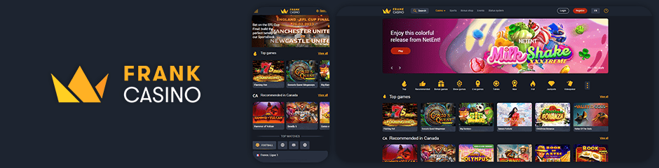 frank casino bonus