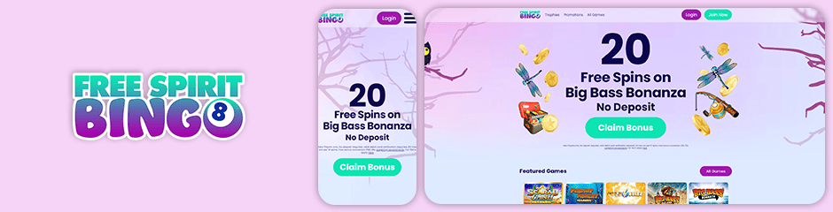 Free Spirit Bingo Casino Bonuses