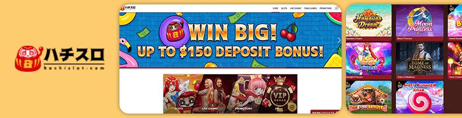 Hachislot Casino Bonuses