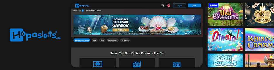 Hopa Slots Casino Bonus