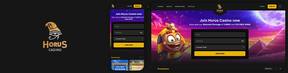 horus casino bonus