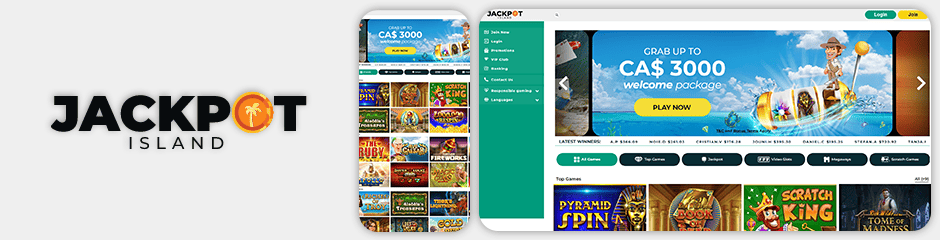 Jackpot Island Casino Bonuses