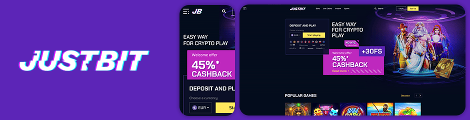 JustBit Casino Bonuses