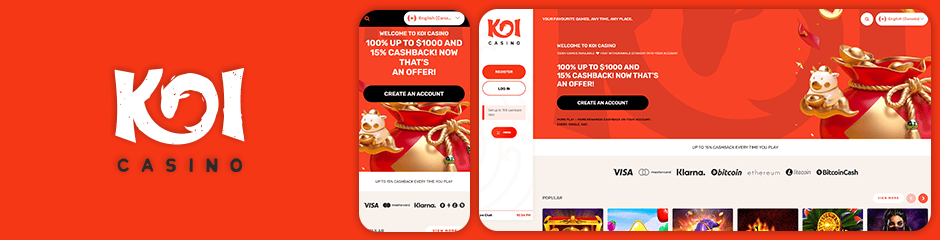 Koi Casino Bonus