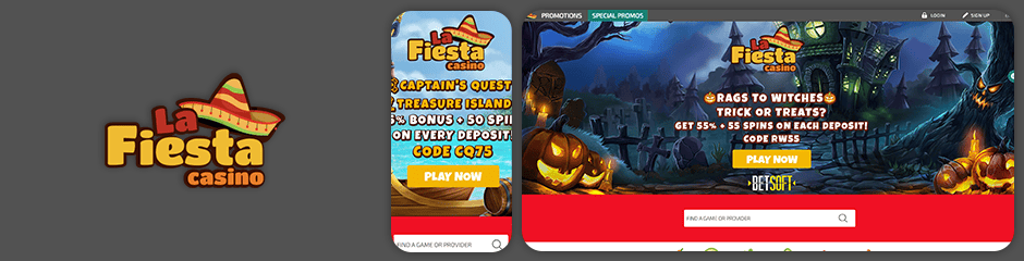 La fiesta top 10 casino bonus