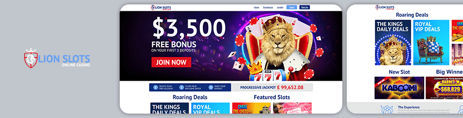 Lion Slots Casino Bonus