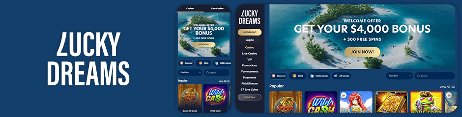 Lucky Dreams Casino Bonus