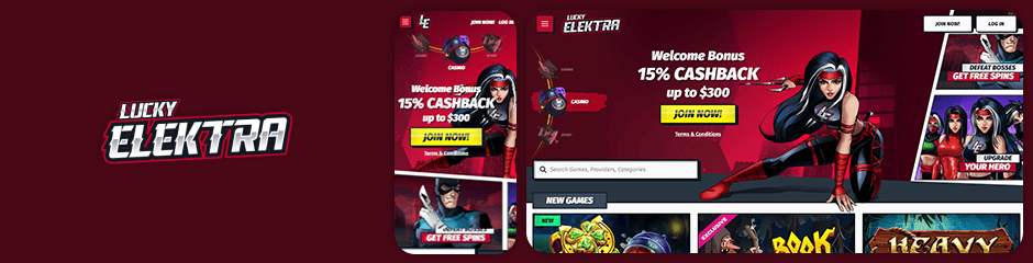 Lucky Elektra Casino Bonus