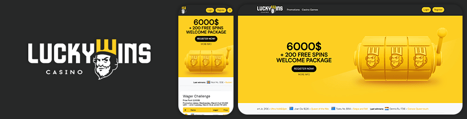 LuckyWins Casino Bonus