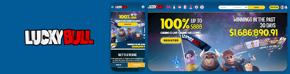 Luckybull Casino Bonus