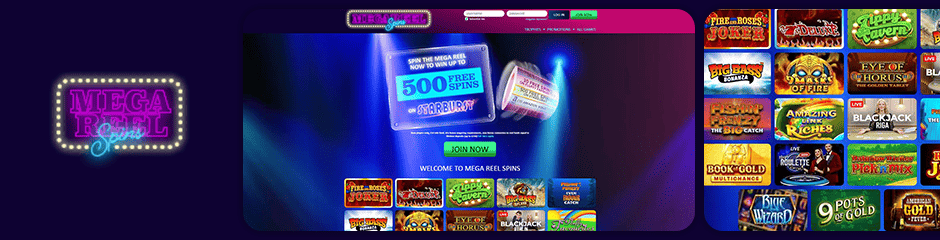 Mega Reel Spins Casino Bonus