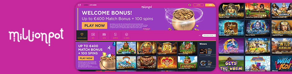 MillionPot Casino Bonus