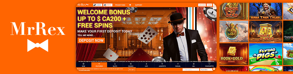 Mr Rex Casino Bonuses